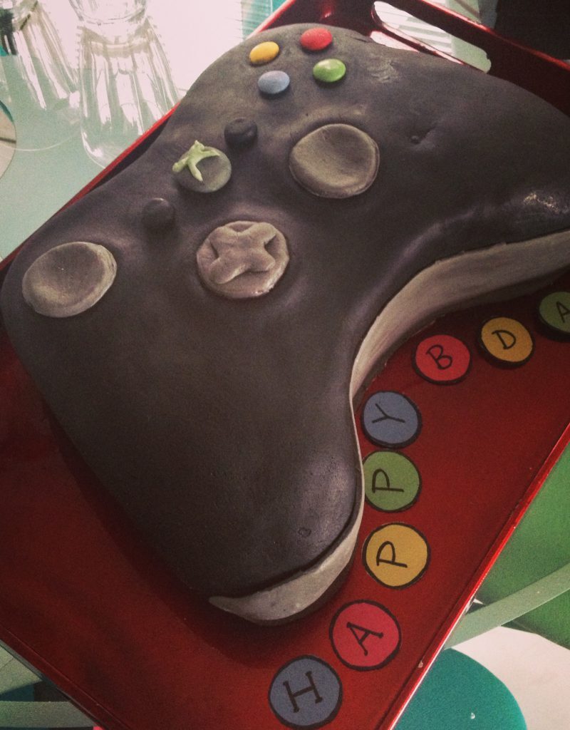 XBox Cake by Christina Guan