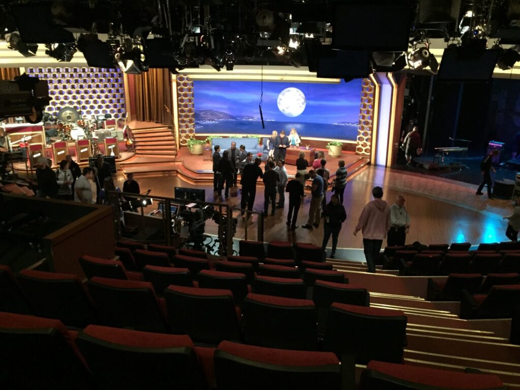 Conan taping by Christina Guan