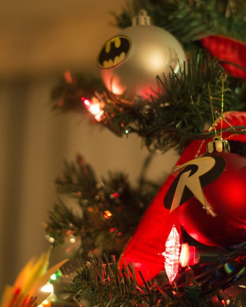 Superhero Christmas Tree by Christina Guan