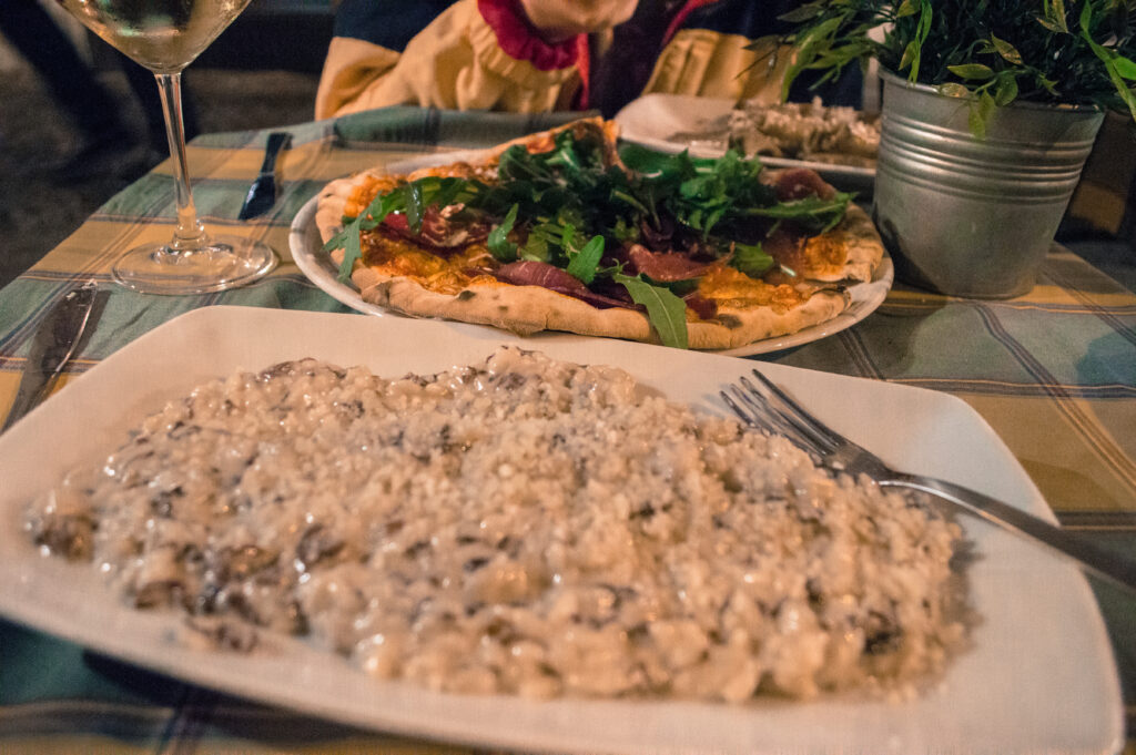 Risotto and Pizza from Borgo 36, Rome by Christina Guan