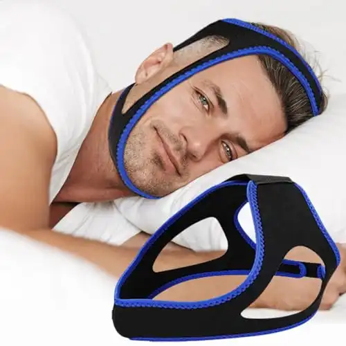 A Silly Snore-Control Chin Strap