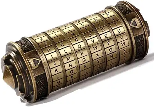 Cryptex with a Hidden Compartment