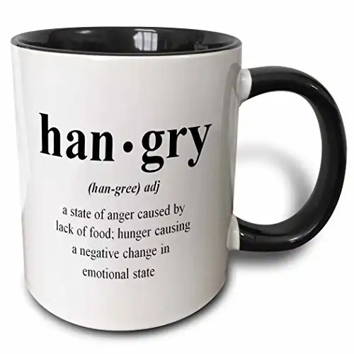 This Funny Hangry Coffee Mug