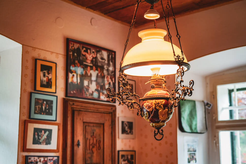 Childhood room at the Arnold Schwarzenegger Museum in Thal, Austria