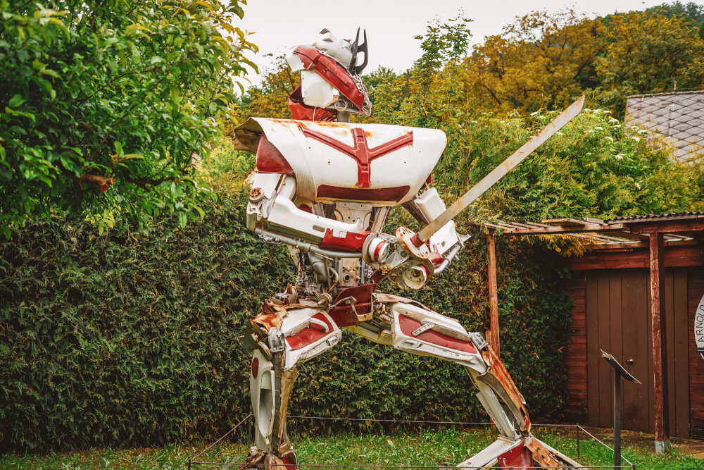 Transformer at the Arnold Schwarzenegger Museum in Thal, Austria