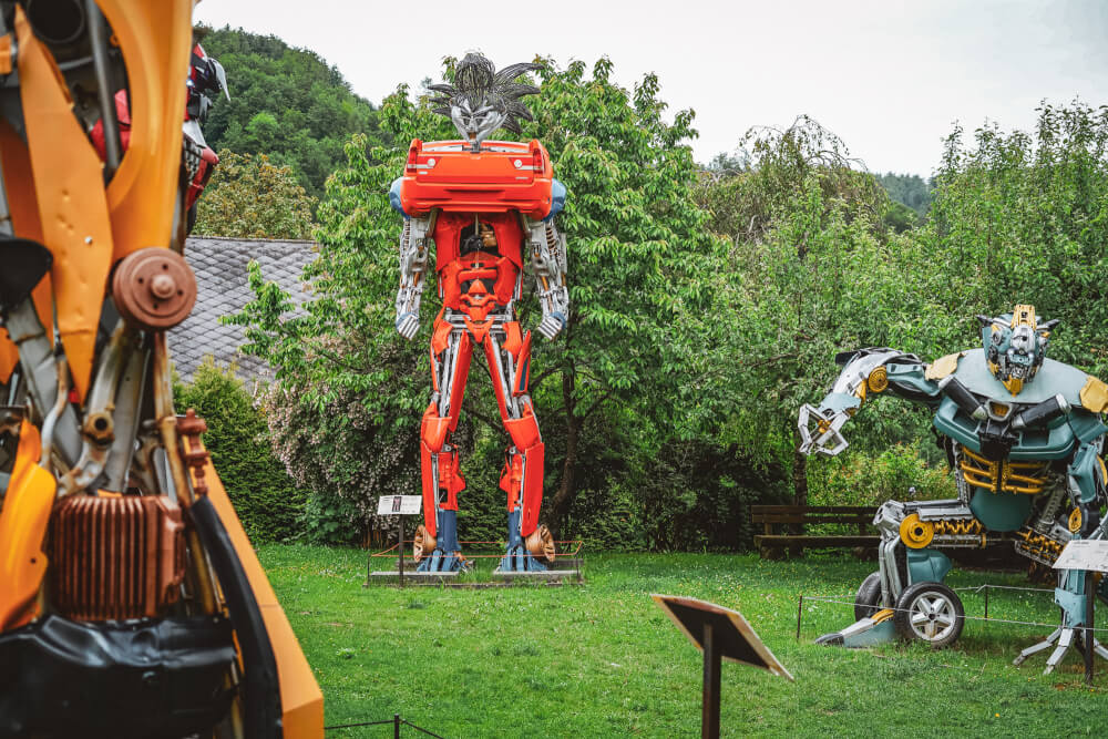 Transformers at the Arnold Schwarzenegger Museum in Thal, Austria
