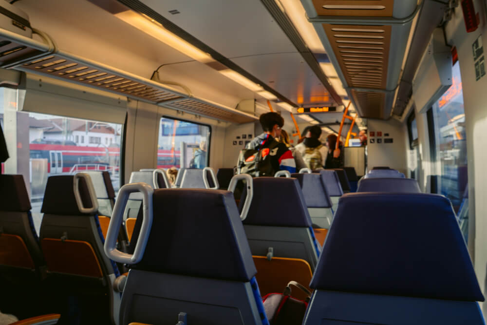 senior rail travel in germany