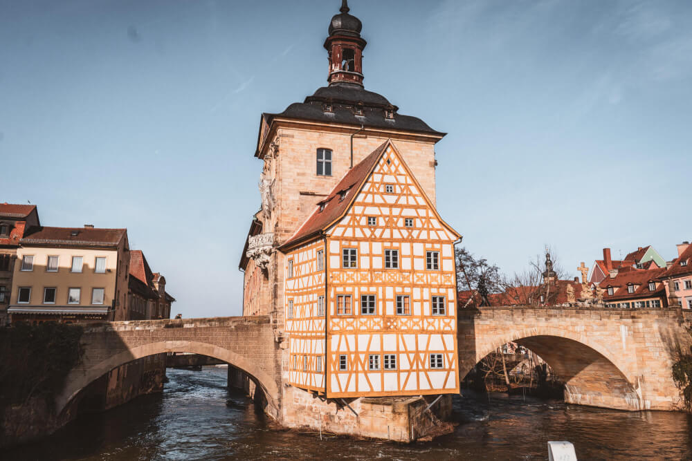 Town hall in Bamberg, Germany