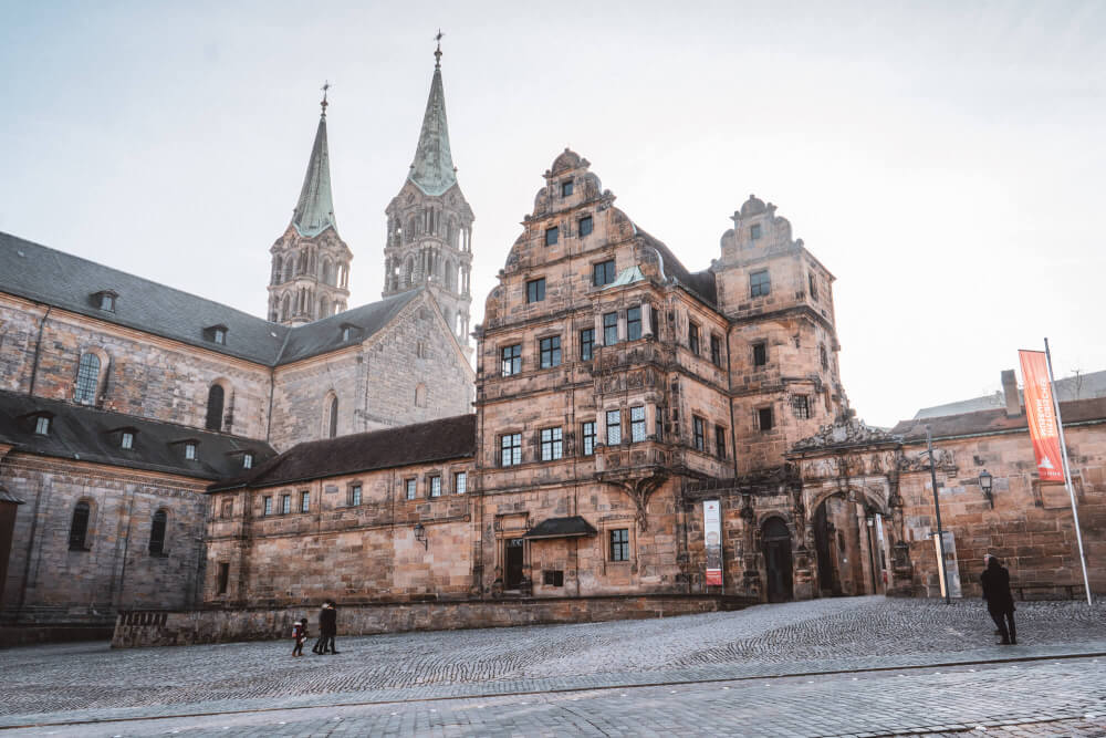 A splendid, cloudy day in Bamberg, Germany