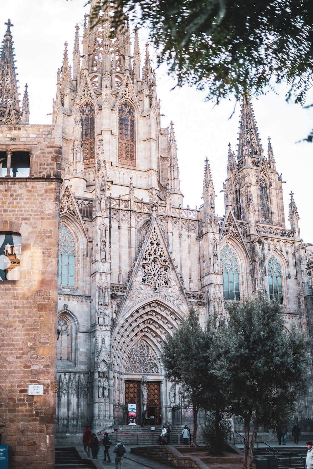 Barcelona Cathedral in Barcelona, Spain