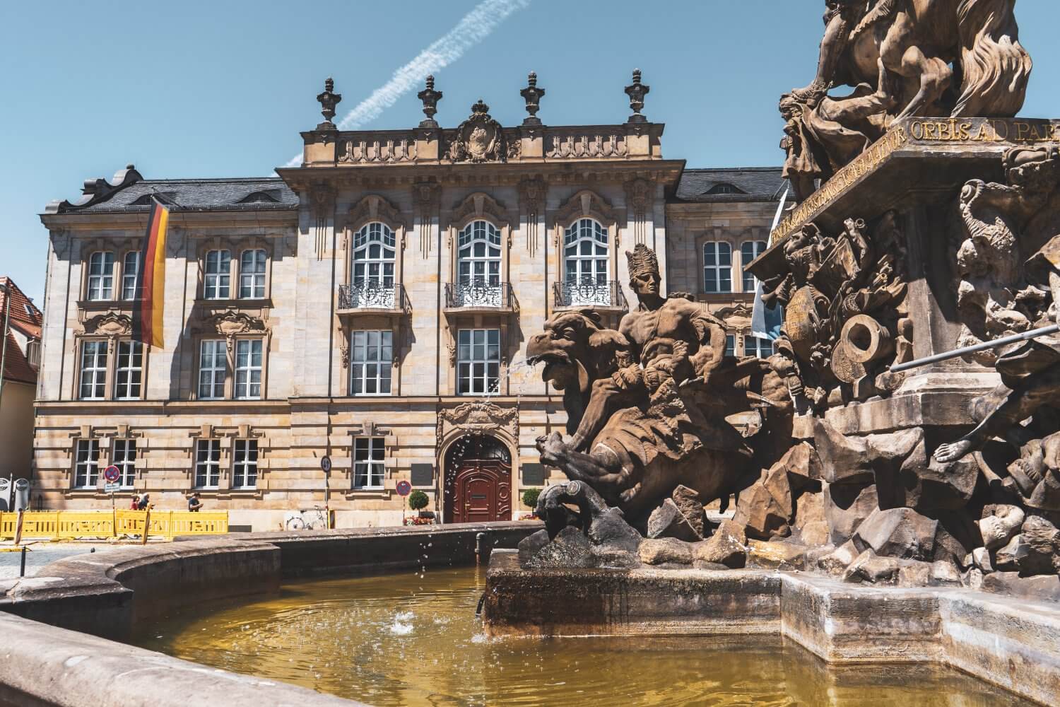 The New Palace in Bayreuth, Germany