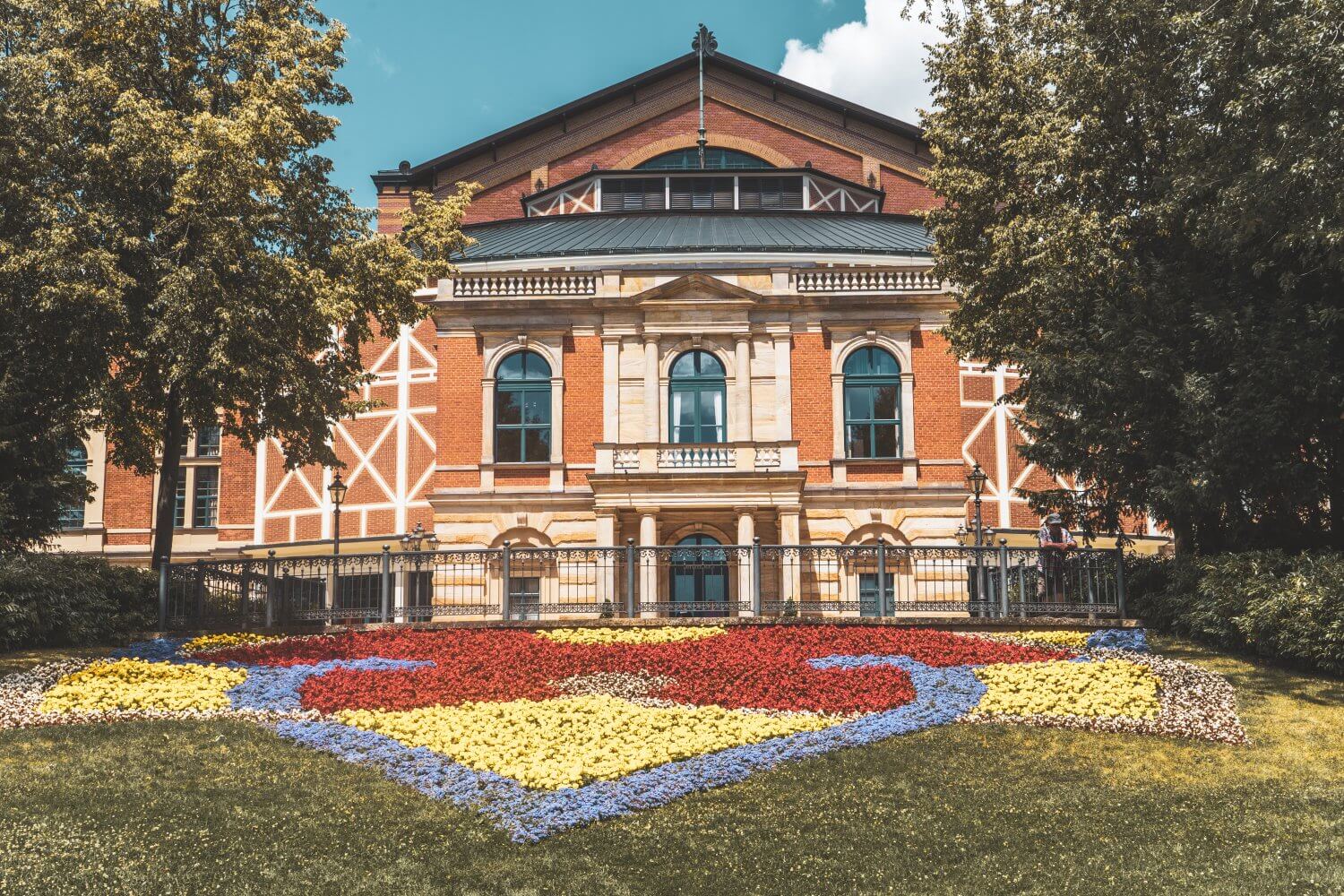 Wagner Festspielhaus in Bayreuth, Germany