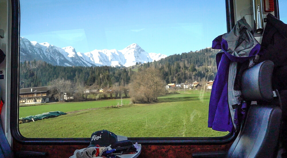 round trip on bernina express