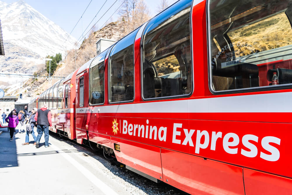 round trip on bernina express