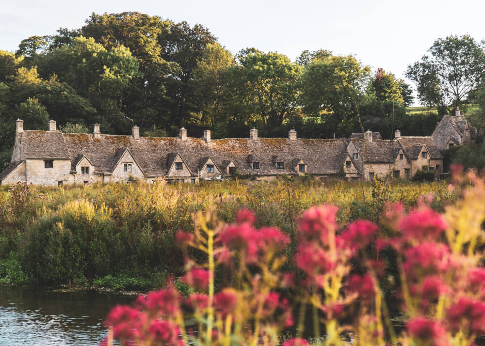 Bibury, England in the Cotswolds