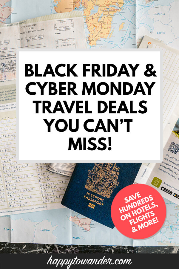 The Best Black Friday & Cyber Monday Travel Deals for 2019!