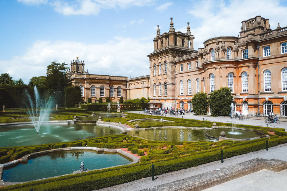 Blenheim Palace in the Cotswolds