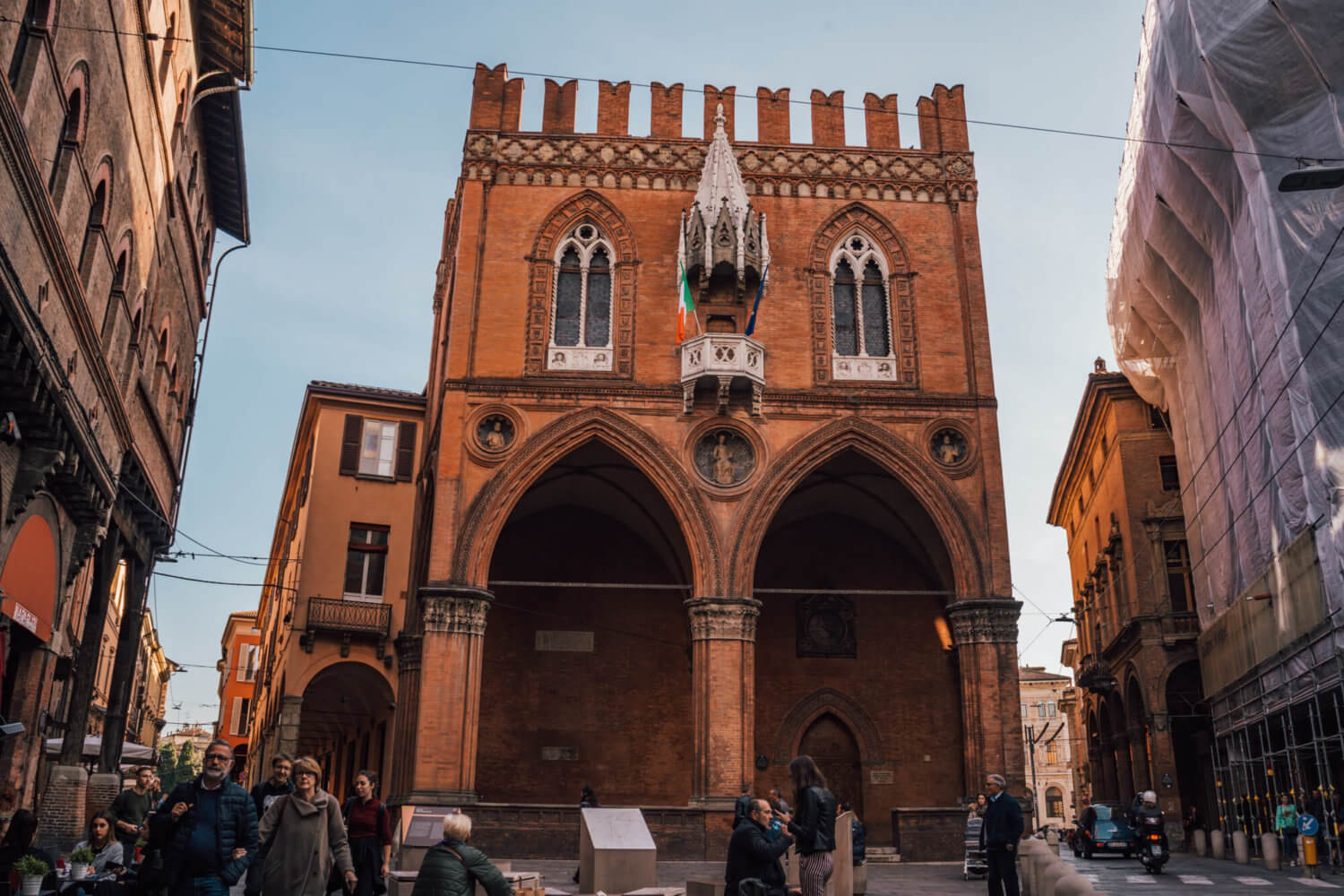 The Chamber of Commerce in Bologna, Italy