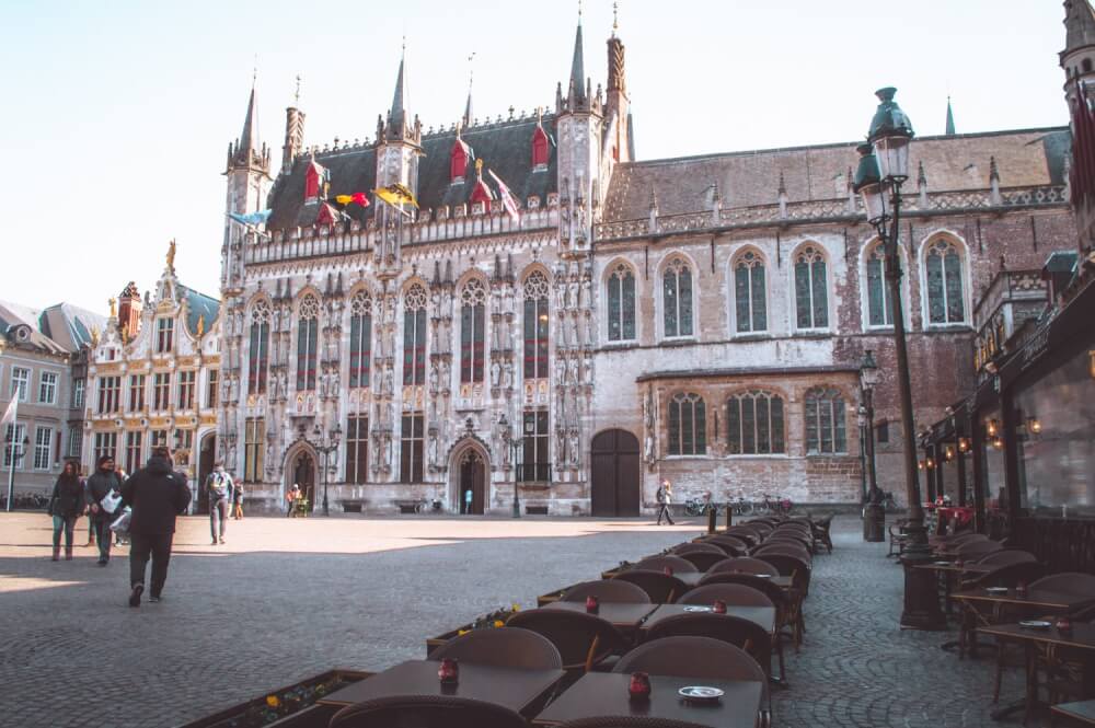 Burg Square in Bruges