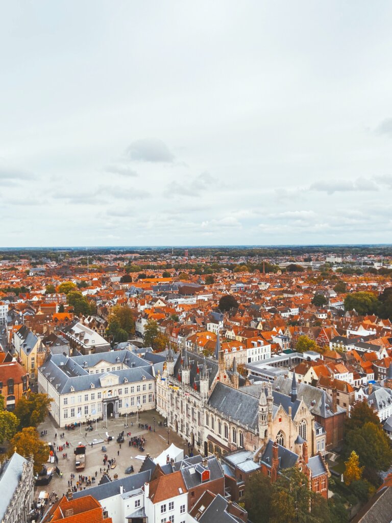 Bruges view from the Belfry