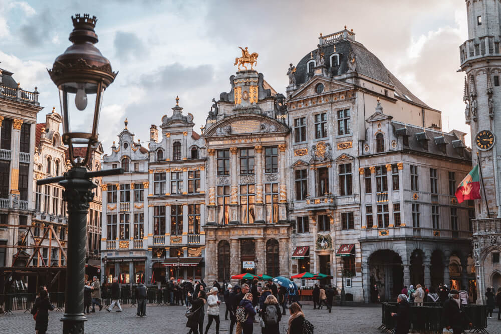 Buildings in Grand Place, Brussels