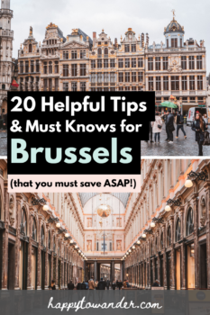 tourist guide to brussels