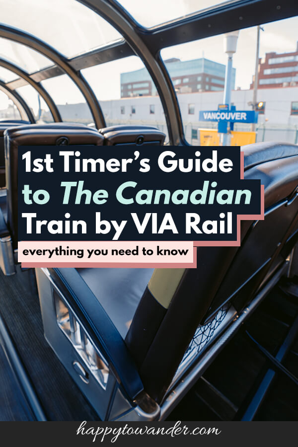 the canadian train trips