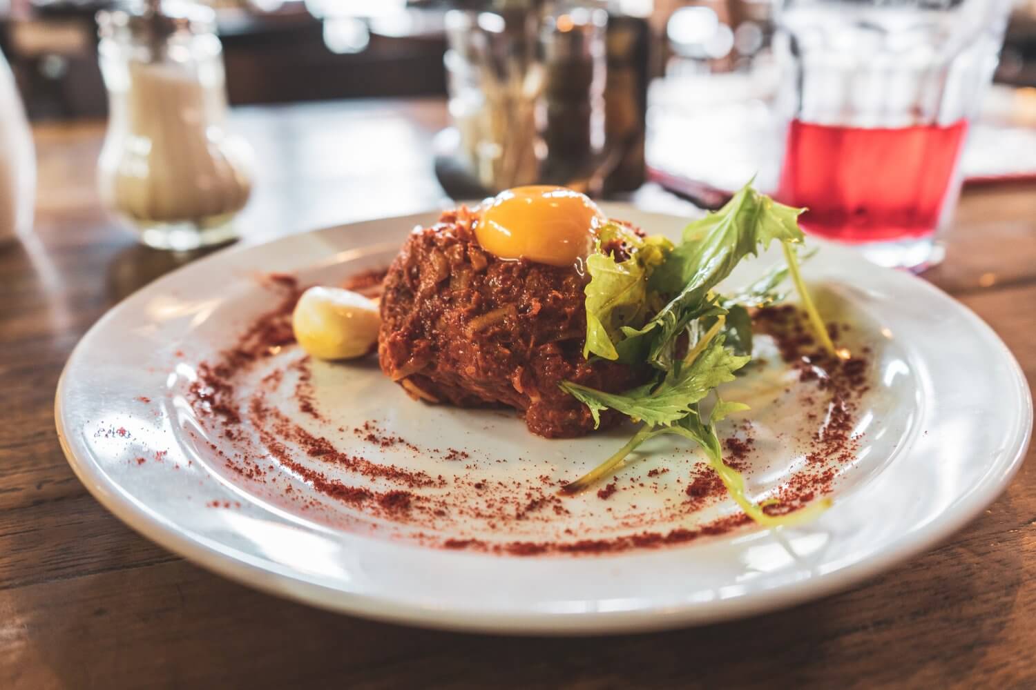 Beef tartar from DEPO