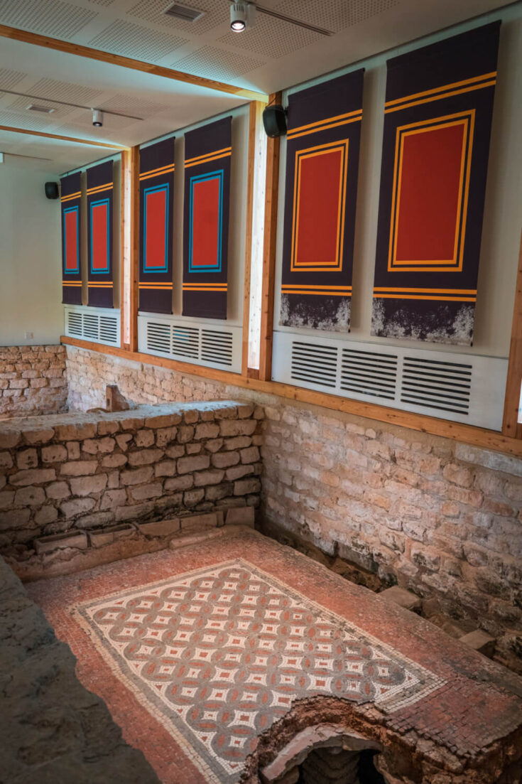 Chedworth Roman Villa in the Cotswolds