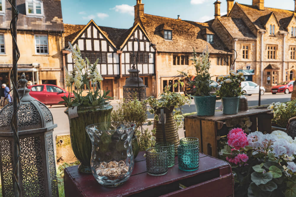 Chipping Camden, England in the Cotswolds