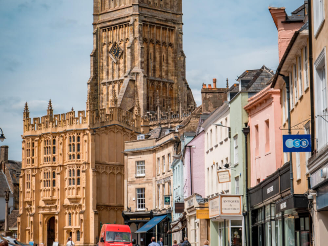 Cirencester in the Cotswolds, Englan