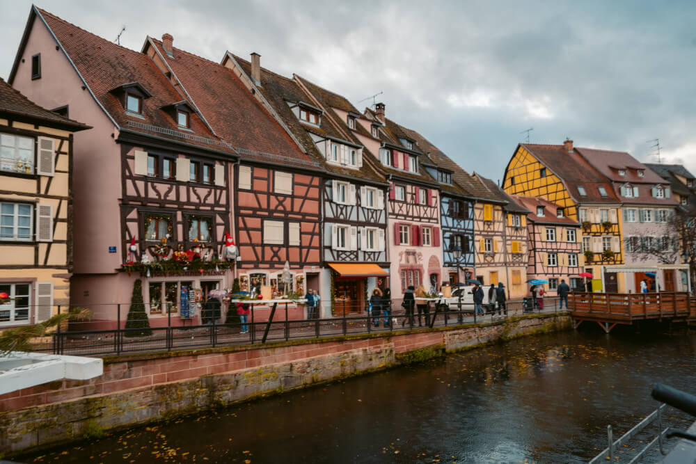 Petite Venise area of Colmar France