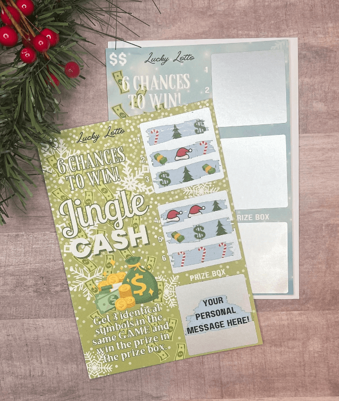 Custom Holiday Scratch Card