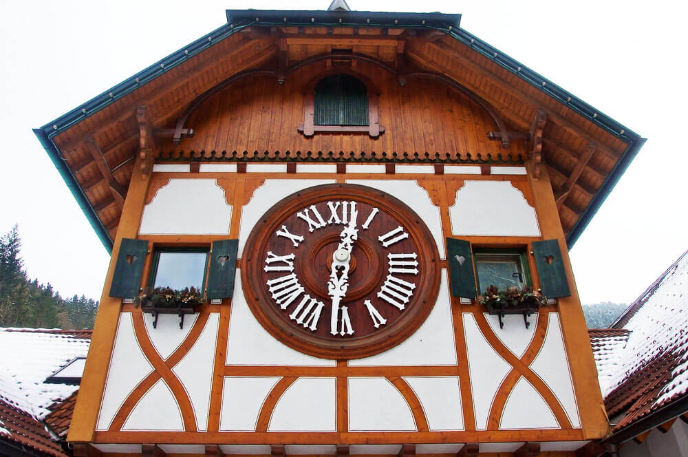 The world's largest cuckoo clock in Germany