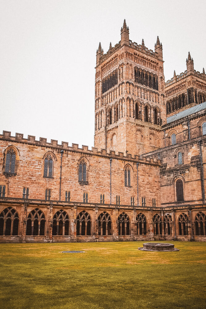 Durham Cathedral, used to film Hogwarts' Quad in the first two Harry Potter films