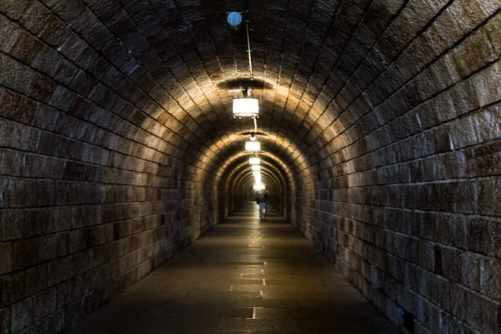 Tunnel at the Eagle's Nest in Berchtesgaden, Germany