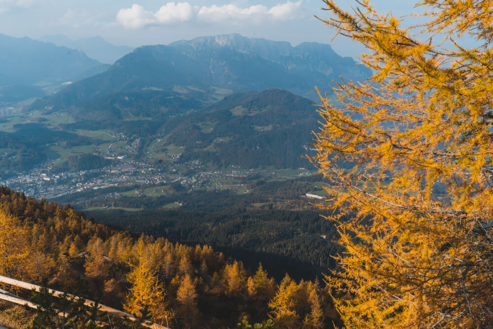 Fall mountain views in Berchtesgaden, Germany