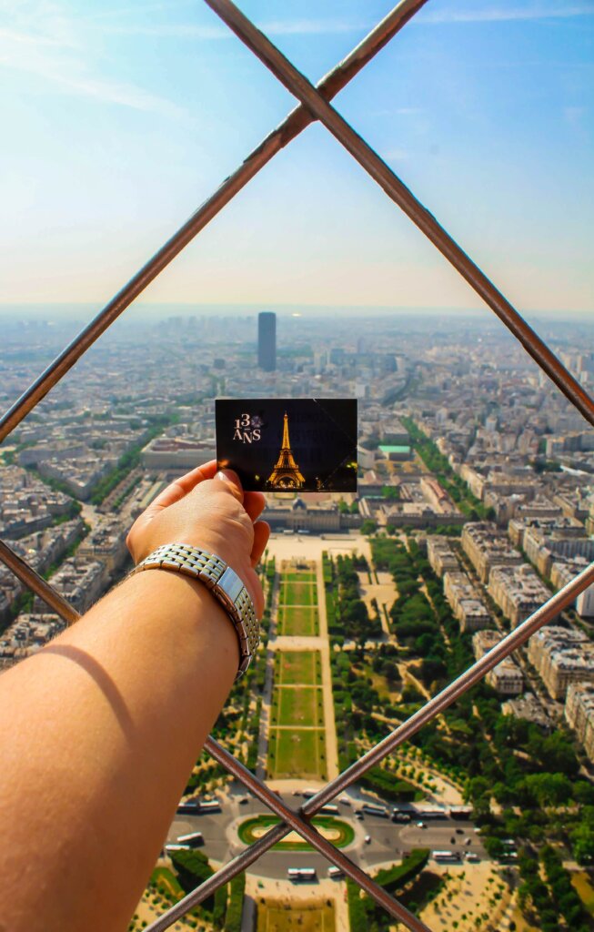 View of Paris from the Eiffel Tower