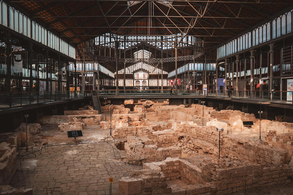 El Born Cultural Center in Barcelona, Spain