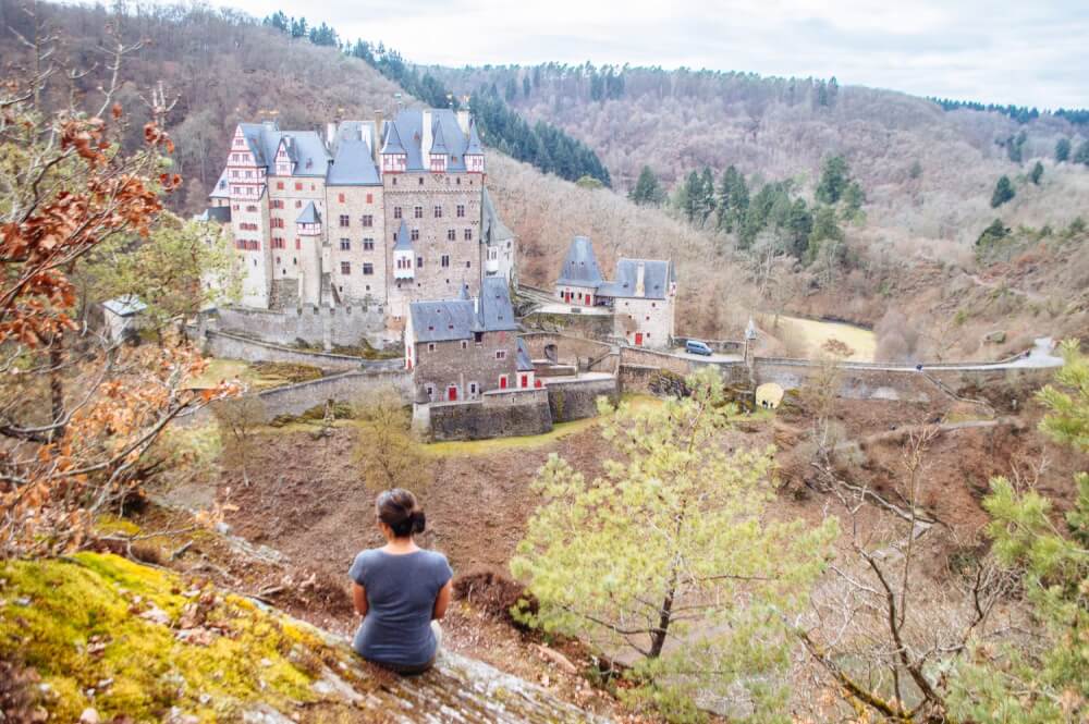 Burg Eltz Castle (Burg Eltz in German, Eltz Castle in English) is by far one of the prettiest fairytale castles in Germany. Click through for a comprehensive guide on visiting Burg Eltz Castle for yourself, including how to get there, what to do there and where to get the best views.