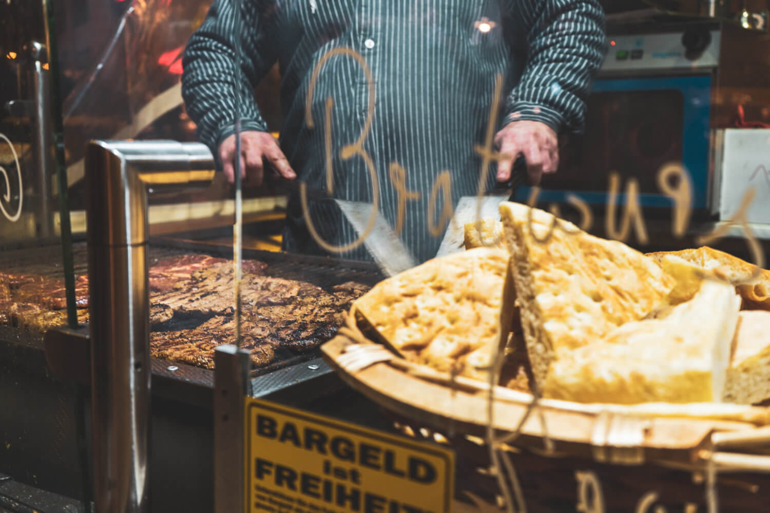 Der Klopper Stand at Essen Christmas Market