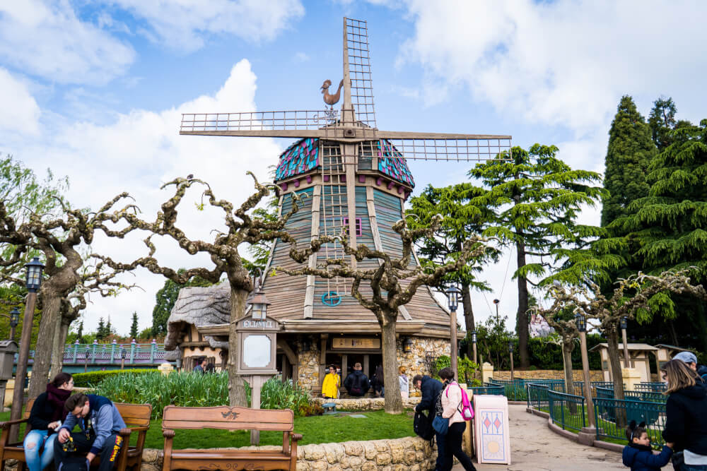 The Old Mill at Disneyland Paris, named after a classic Disney cartoon