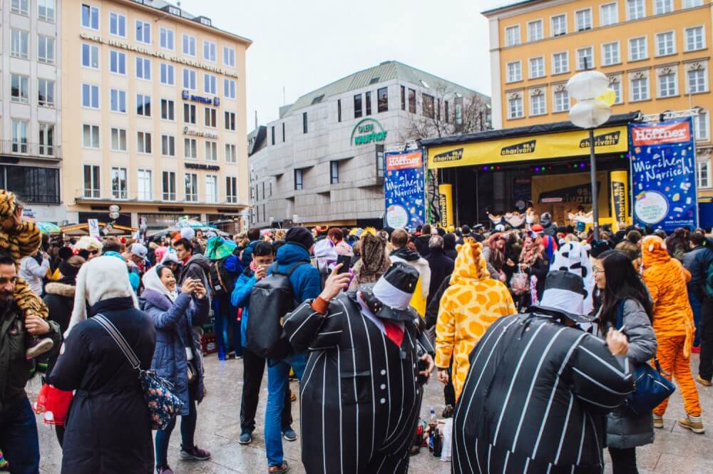 What's it like to celebrate Fasching in Munich? Click through for a fun story of one blogger's 1st time celebrating Fasching in Germany (while of course, wearing a banana suit).