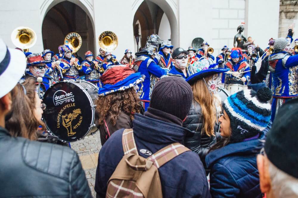 What's it like to celebrate Fasching in Munich? Click through for a fun story of one blogger's 1st time celebrating Fasching in Germany (while of course, wearing a banana suit).