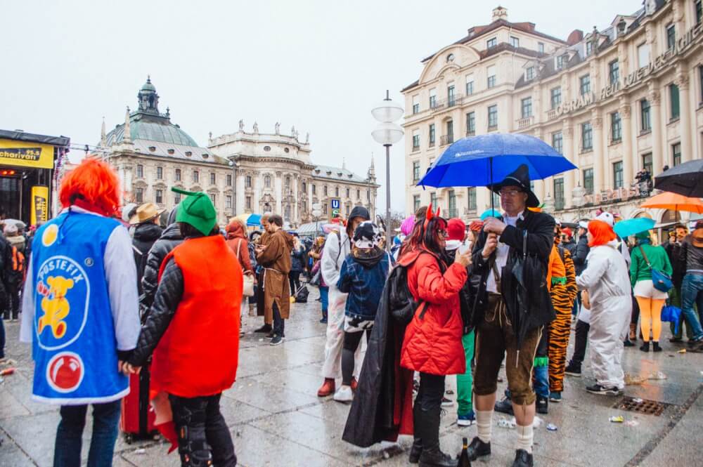 What's it like to celebrate Fasching in Munich? Click through for a fun story of one blogger's 1st time celebrating Fasching in Germany (while of course, wearing a banana suit).