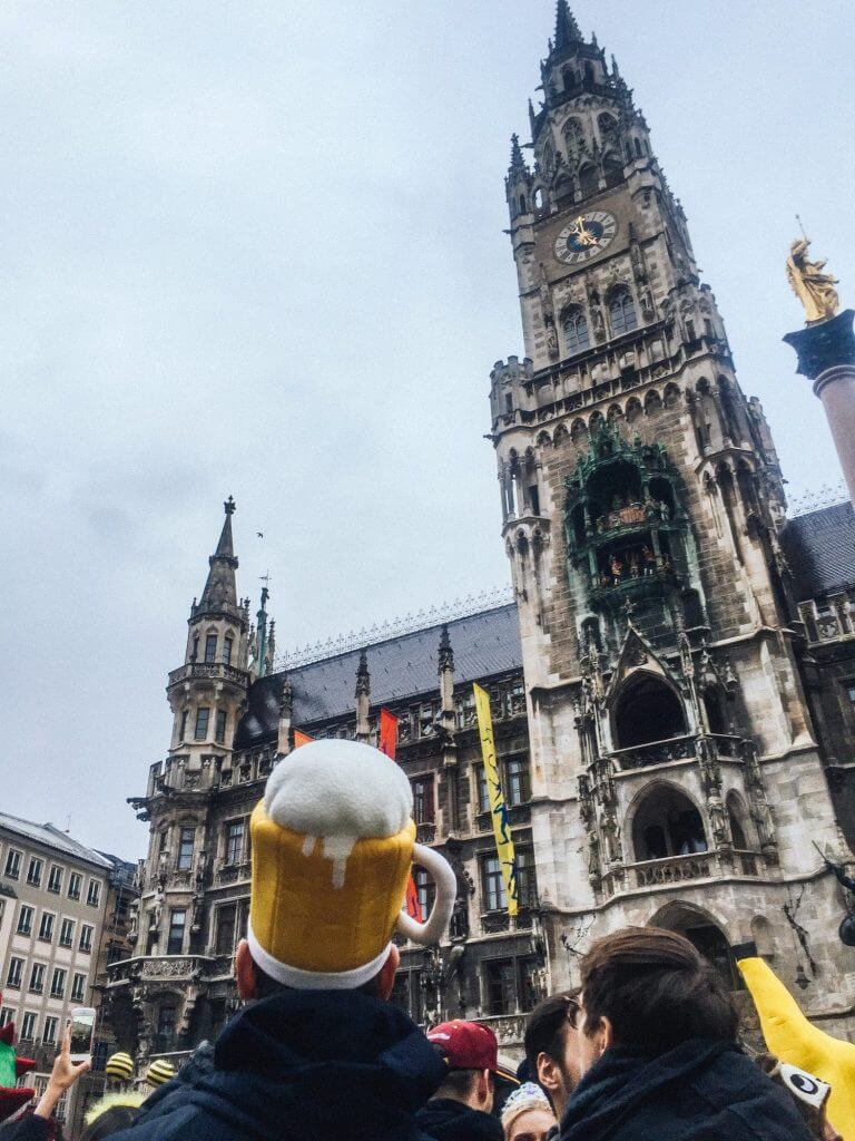 What's it like to celebrate Fasching in Munich? Click through for a fun story of one blogger's 1st time celebrating Fasching in Germany (while of course, wearing a banana suit).