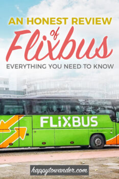 An honest review of Flixbus, the CHEAPEST way to travel around Europe. Flixbus may be an ideal option for budget travellers in Europe and those who want to save money while backpacking, but is it worth the low fares? This honest review spills the beans.