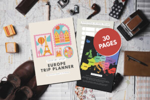 The FREE Europe Trip Planner You Need to Steal (Printable + Digital Workbook!)