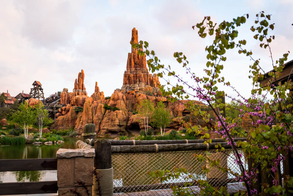 Frontierland at Disneyland Paris