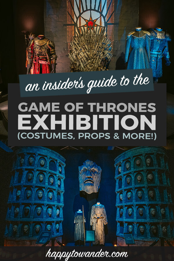 Game Of Thrones Touring Exhibition In Belfast Insider Photos And